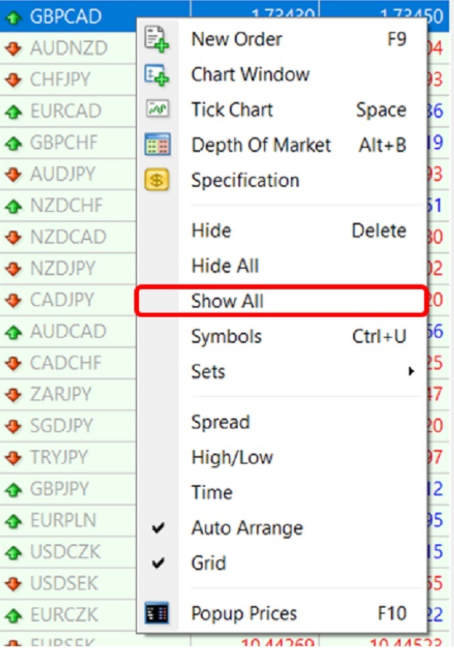 Hướng dẫn sử dụng MetaTrader 5 cực kỳ chi tiết và dễ hiểu