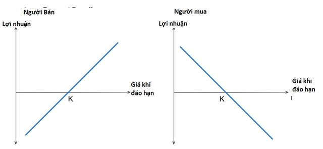 Forward Contract có kết quả chính là lỗ/lãi của những bên tham gia trực tiếp trong hợp đồng