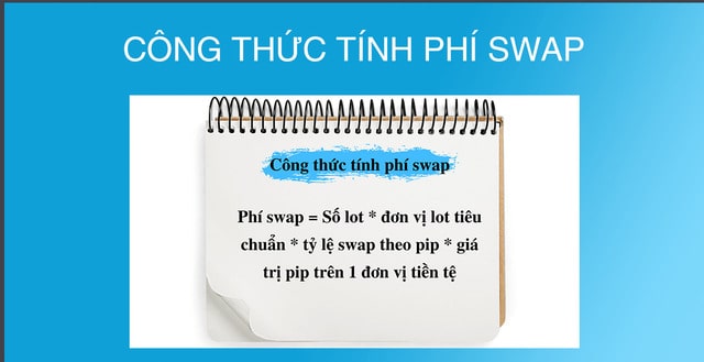 Công thức tính swap nghe chừng phức tạp nhưng hệ thống phần mềm giao dịch Forex sẽ tự động tính giúp bạn